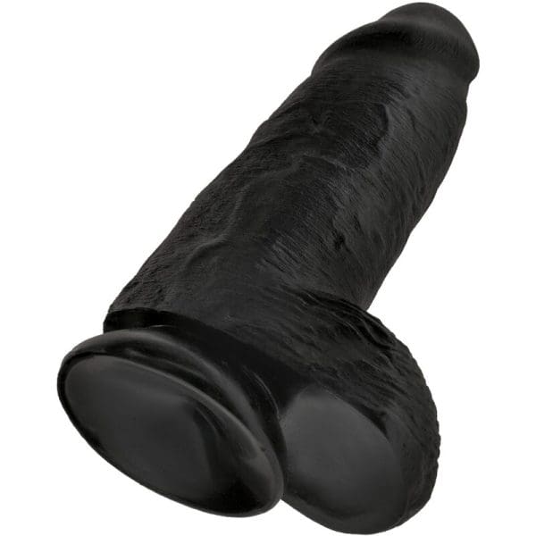 KING COCK - CHUBBY REALISTIC PENIS 23 CM BLACK 4